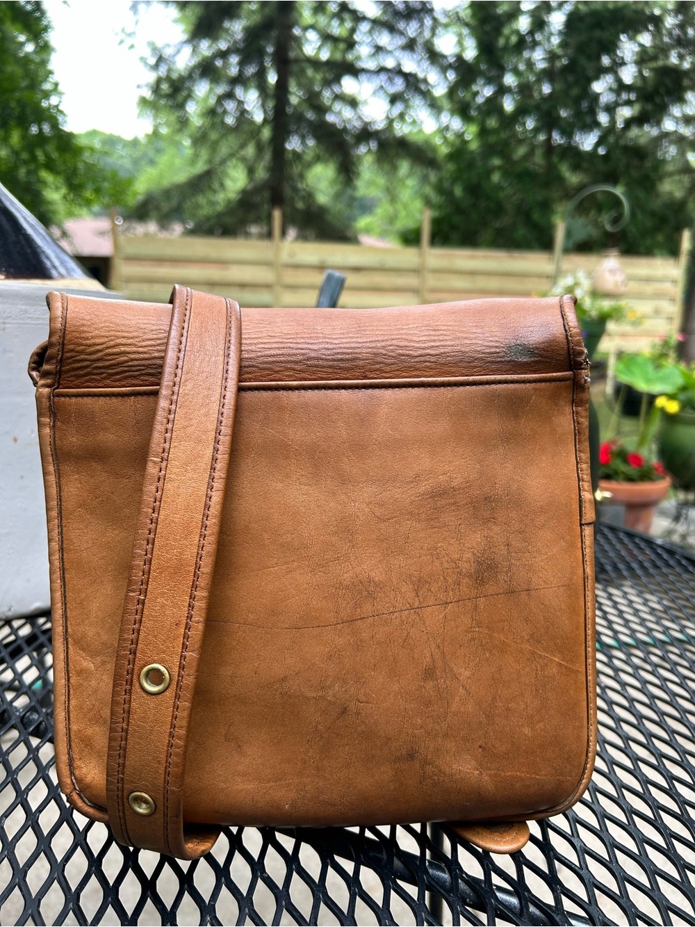 Coach Vintage NYC Courier Shoulder Bag in Saddle - Picture 3 of 16